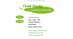 Desktop Screenshot of dlouhy-instalater-brno.cz